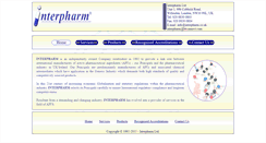 Desktop Screenshot of interpharm.co.uk