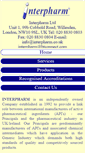 Mobile Screenshot of interpharm.co.uk