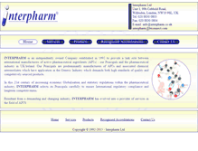 Tablet Screenshot of interpharm.co.uk